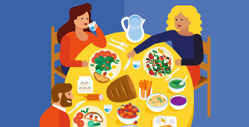 The positive influence of family meals on children’s food choice